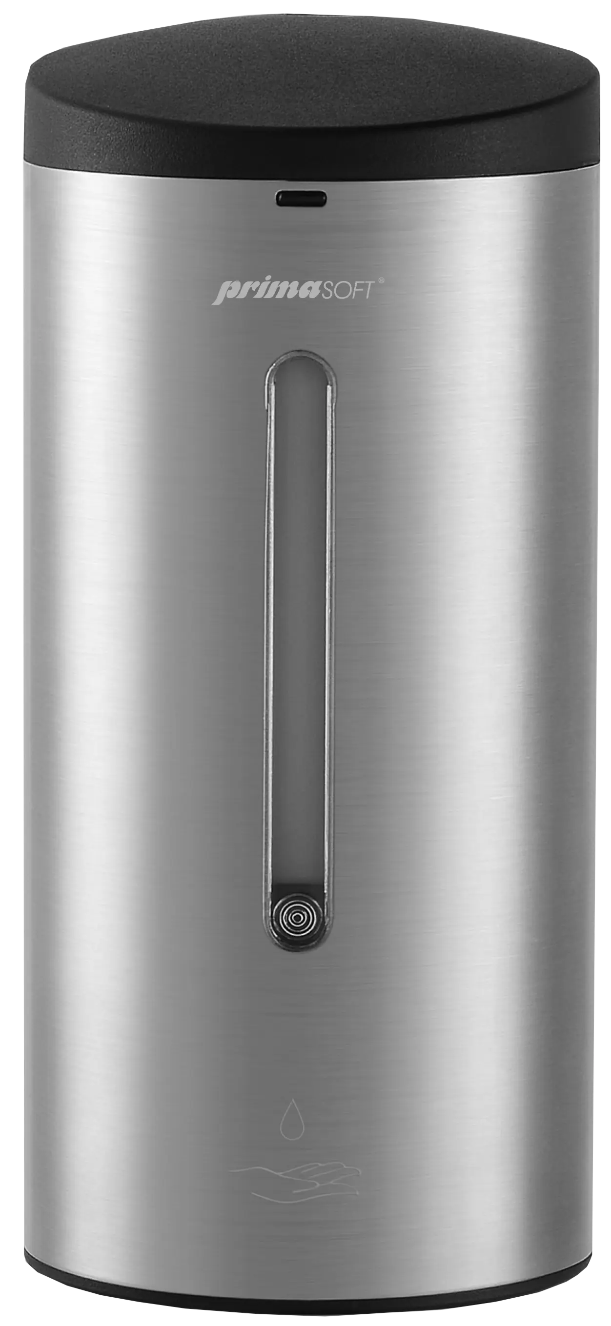 24 – Desinfektionsmittelspender aus Edelstahl, 700 ml, Edelstahl, mit Sensor, nachfüllbar